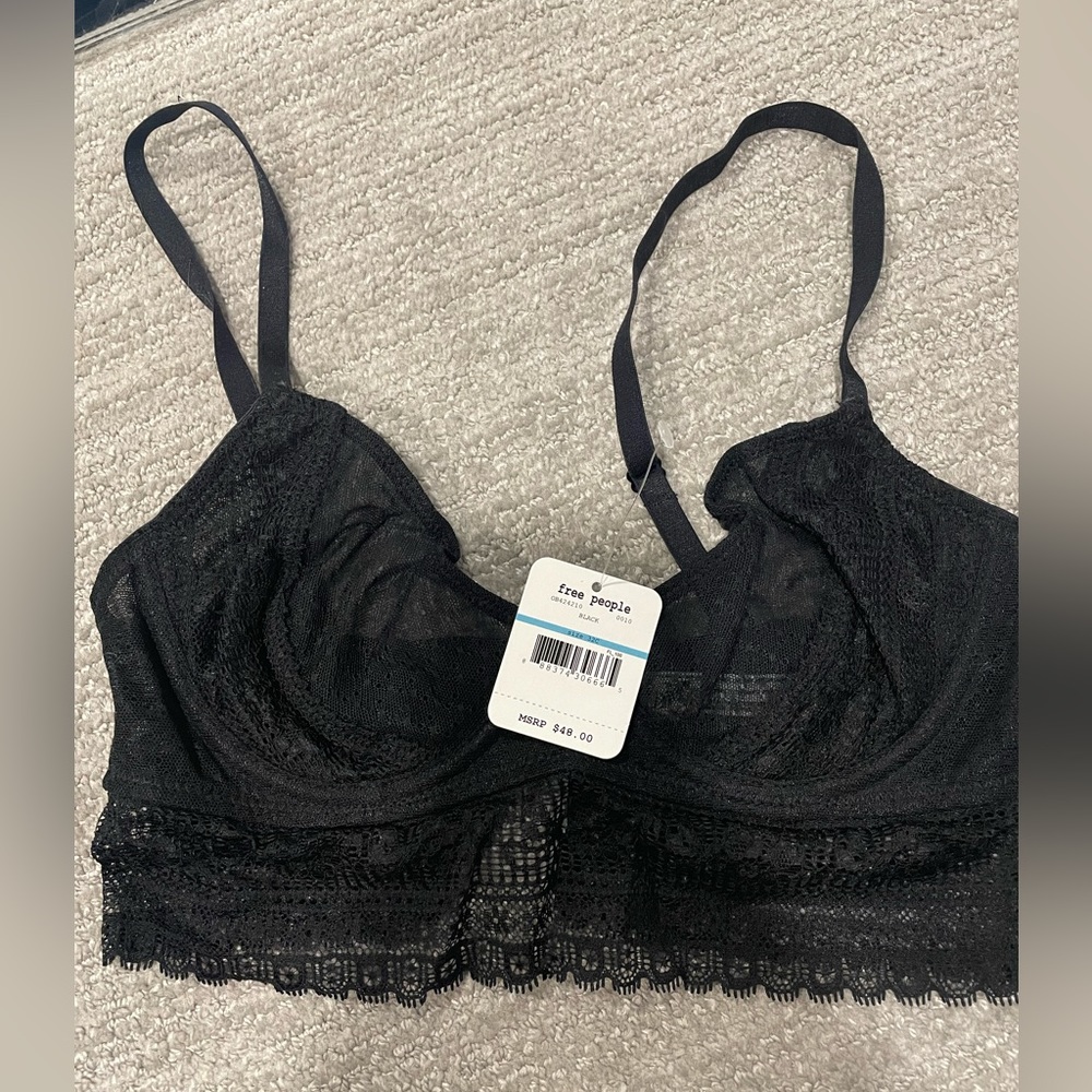 Free people lace bralette